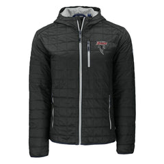 Atlanta Falcons Cutter & Buck Rainier PrimaLoft Eco Insulated Full-Zip Puffer Jacket - Black sale