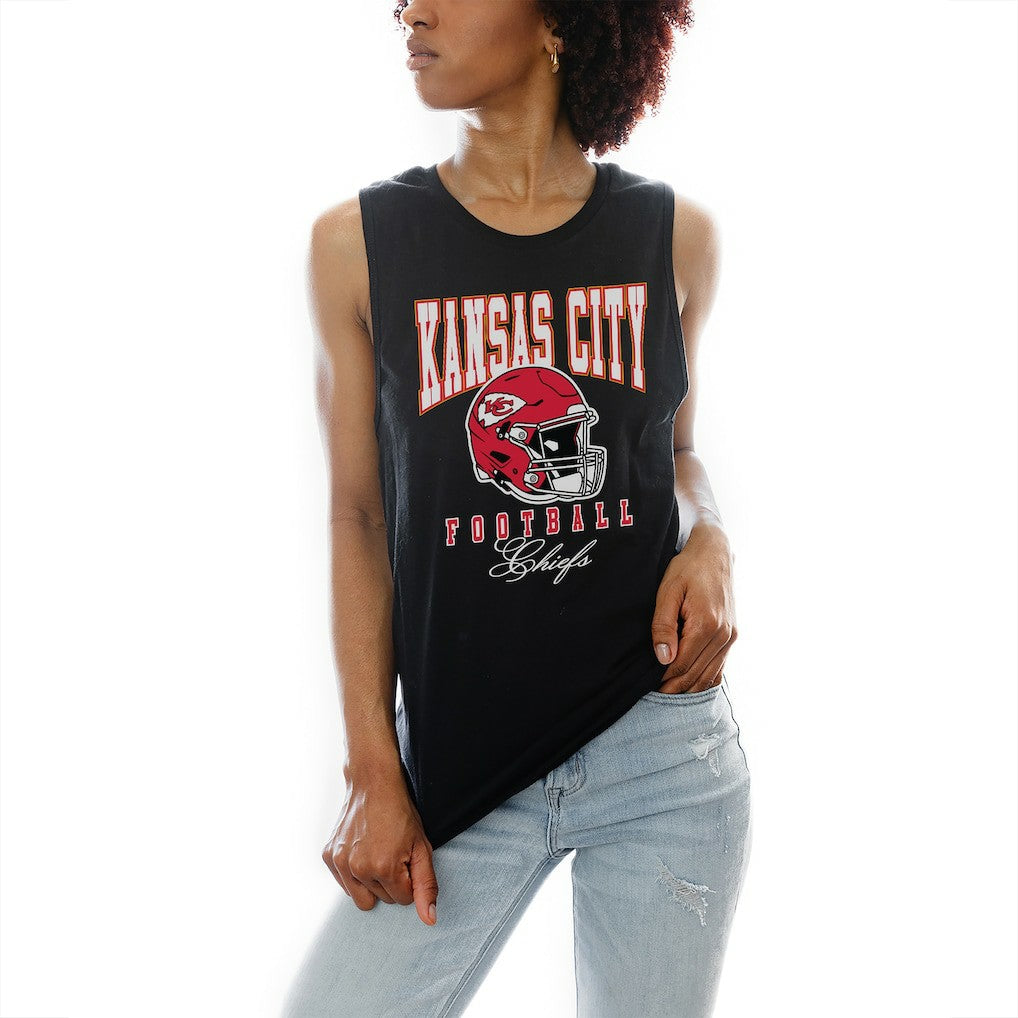 Kansas City Chiefs Gameday Couture Women's Preseason Opener Racerback Tank Top - Black outlet