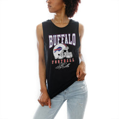 Buffalo Bills Gameday Couture Women's Preseason Opener Racerback Tank Top - Black cheap