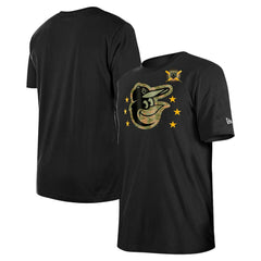 Baltimore Orioles 2024 Armed Forces Day T-Shirt - Black | New Era