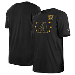 Arizona Diamondbacks 2024 Armed Forces Day T-Shirt - Black | New Era