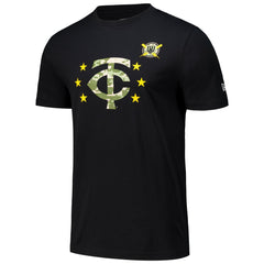 Minnesota Twins 2024 Armed Forces Day T-Shirt - Black | New Era
