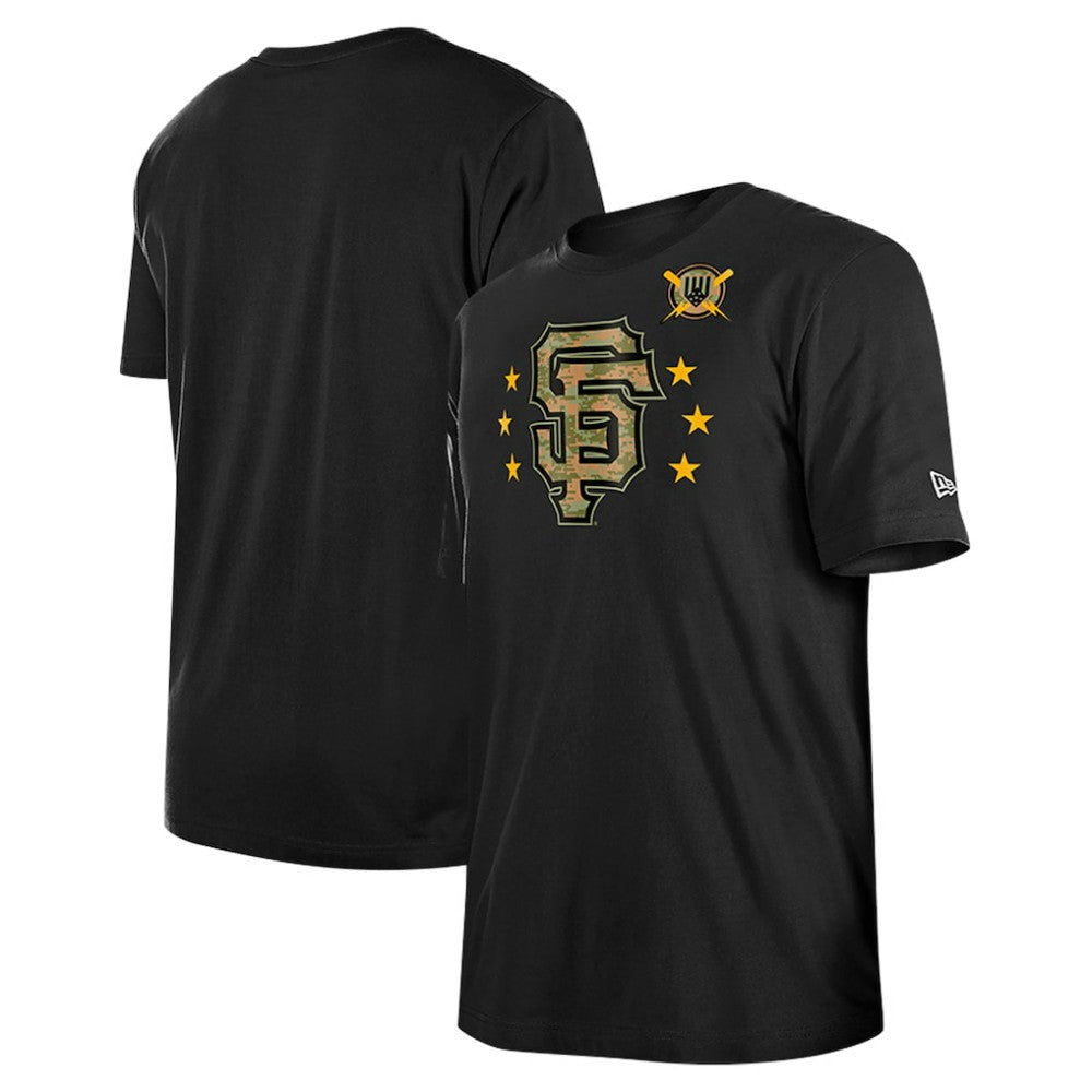 San Francisco Giants 2024 Armed Forces Day T-Shirt - Black | New Era