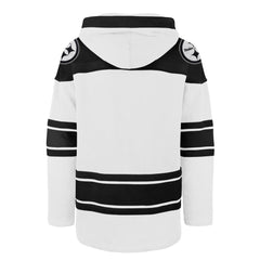 Pittsburgh Steelers '47 After Image Superior Lacer Pullover Hoodie - White online