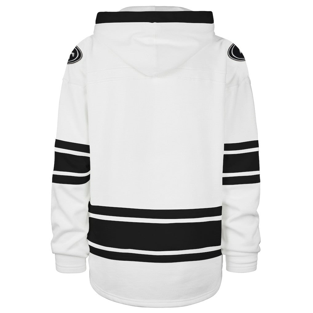 San Francisco 49ers '47 After Image Superior Lacer with Hood - White on sale