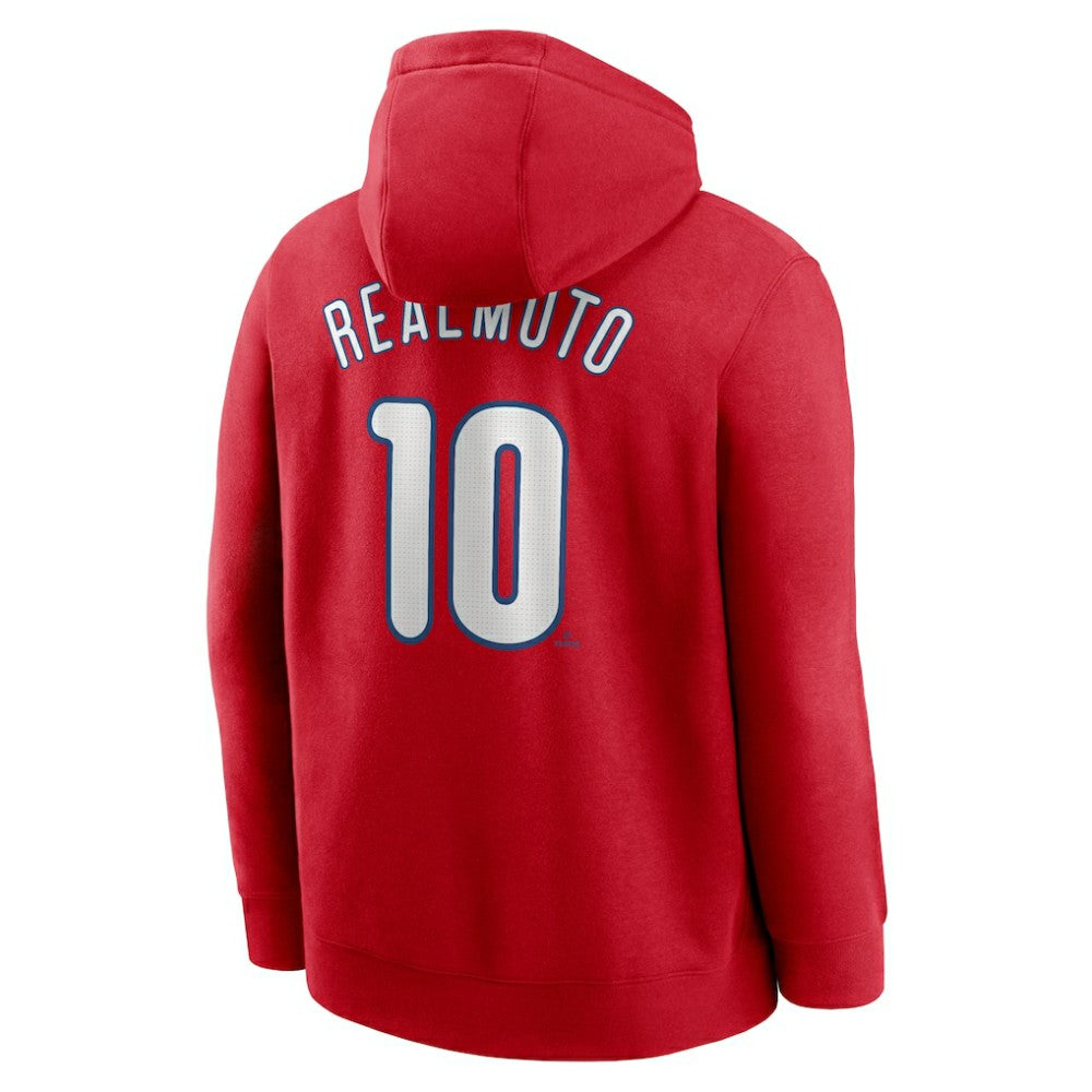 J.T. Realmuto Philadelphia Phillies Player Name & Number Club Pullover Hoodie - Red | Nike