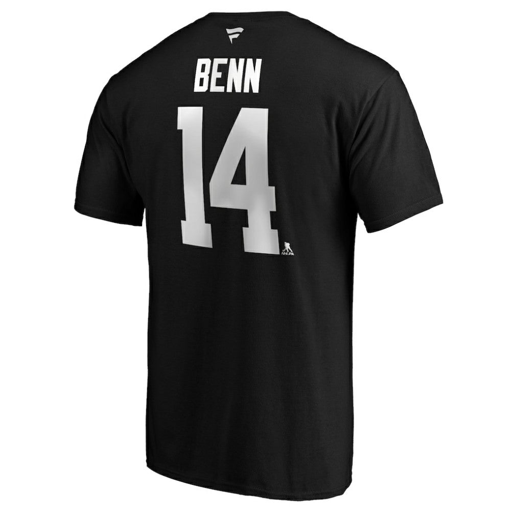 Jamie Benn Dallas Stars Fanatics Authentic Stack Name & Number T-Shirt Black