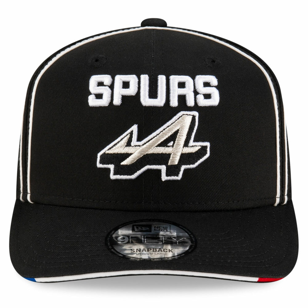 San Antonio Spurs x Alpine 9FIFTY Snapback Hat - Black | New Era shop