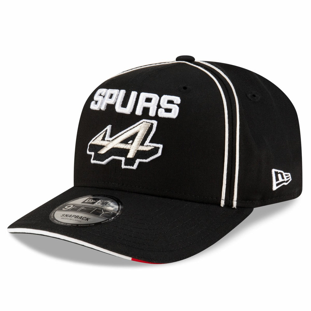 San Antonio Spurs x Alpine 9FIFTY Snapback Hat - Black | New Era shop