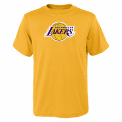 Los Angeles Lakers Youth Primary Logo T-Shirt - Gold discount