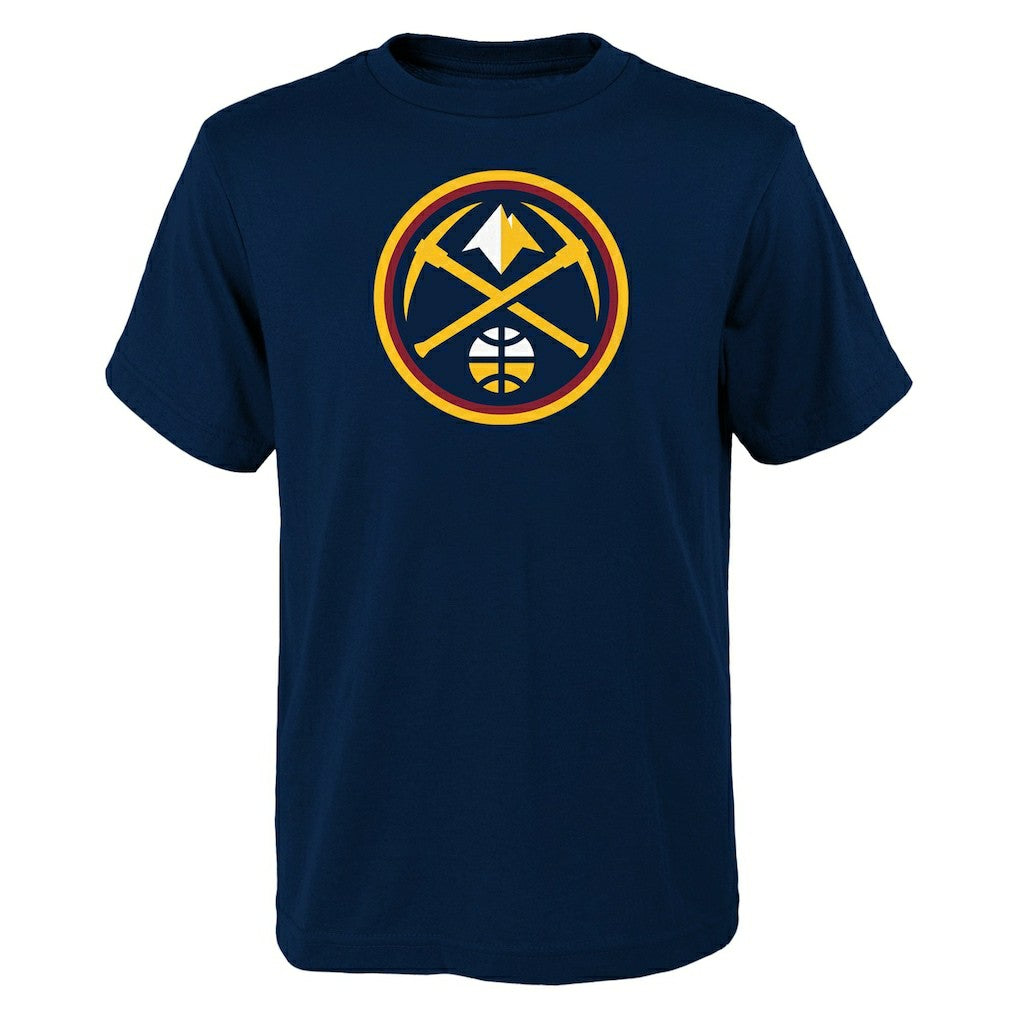 Denver Nuggets Youth Primary Logo T-Shirt sale - Navy cheap