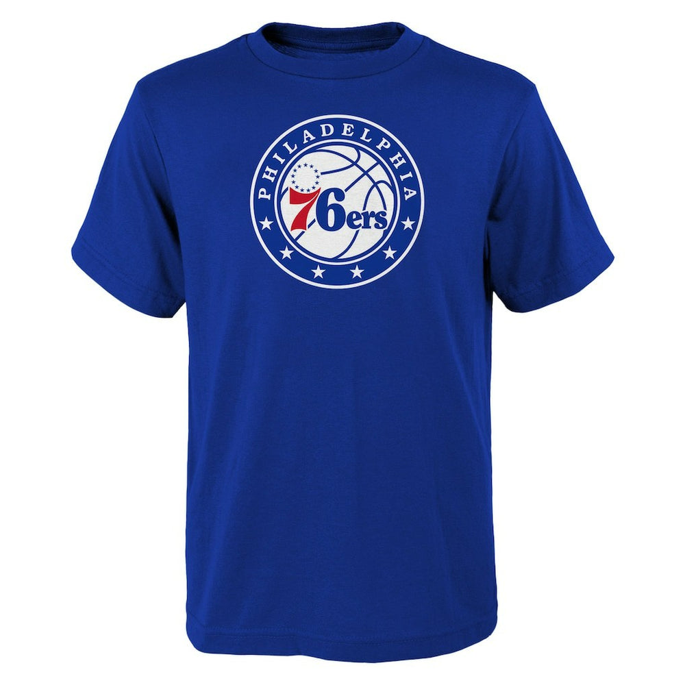 Philadelphia 76ers Outerstuff Youth Primary Logo T-Shirt - Royal discount