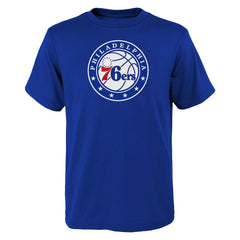 Philadelphia 76ers Outerstuff Youth Primary Logo T-Shirt - Royal discount