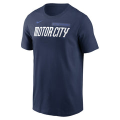 Tarik Skubal Detroit Tigers 2024 City Connect Fuse Name & Number T-Shirt - Navy | Nike