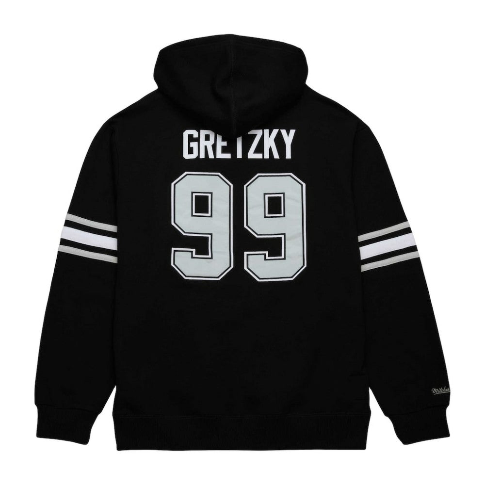 Wayne Gretzky Los Angeles Kings Mitchell & Ness 1993 Name & Number Premium Pullover Hoodie Black