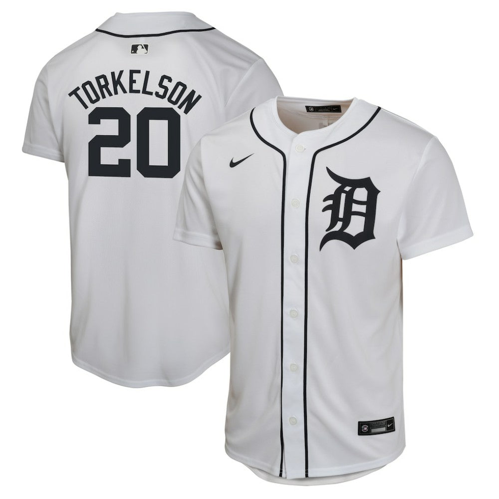 Spencer Torkelson Detroit Tigers Youth Home Game Player Jersey - White | Nike