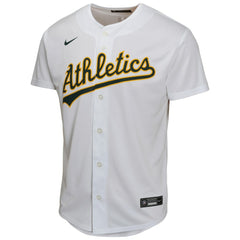 Zack Gelof Athletics Youth Home Game Player Jersey - Gray | Nike