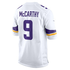 J.J. McCarthy Minnesota Vikings Game Jersey - White | Nike discount