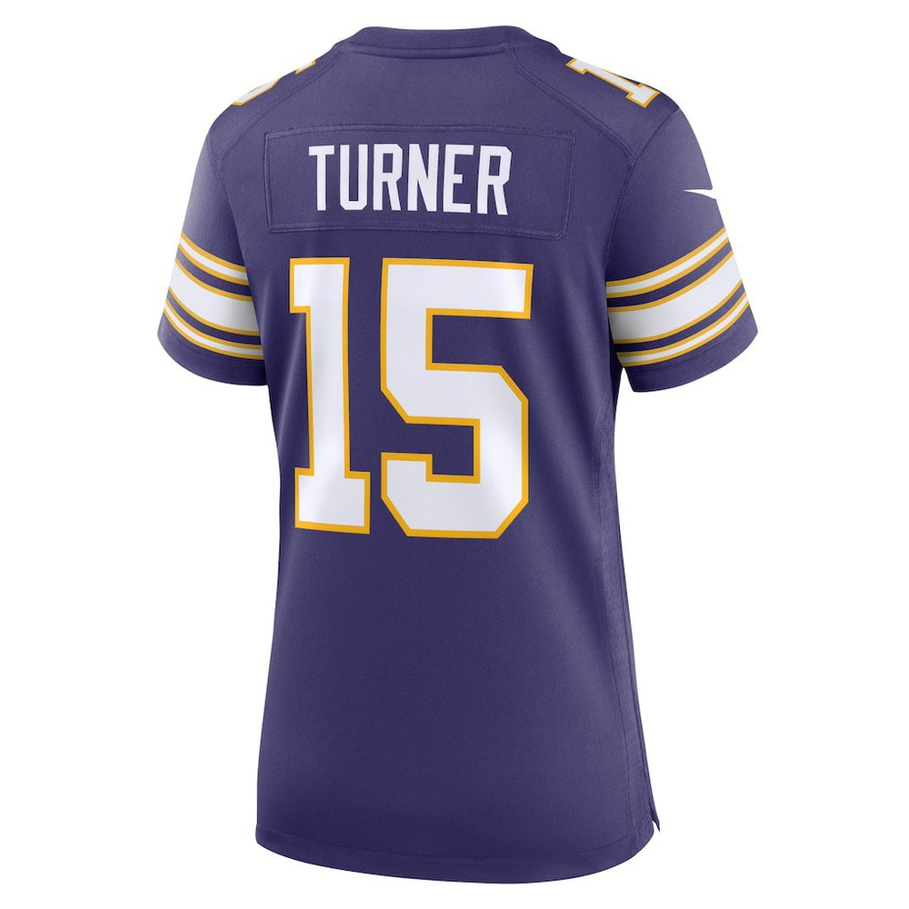 Dallas Turner Minnesota Vikings Women's Alternate Game Jersey - Purple | Nike online