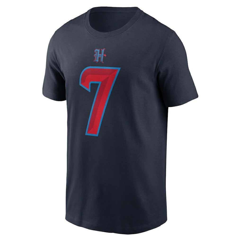 C.J. Stroud Houston Texans Name & Number T-Shirt - Navy | Nike outlet