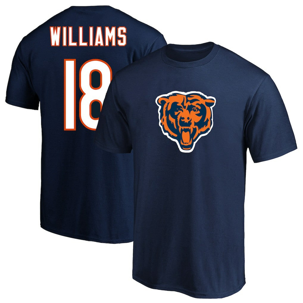 Caleb Williams Chicago Bears Big & Tall Player Name & Number T-Shirt - Navy sale