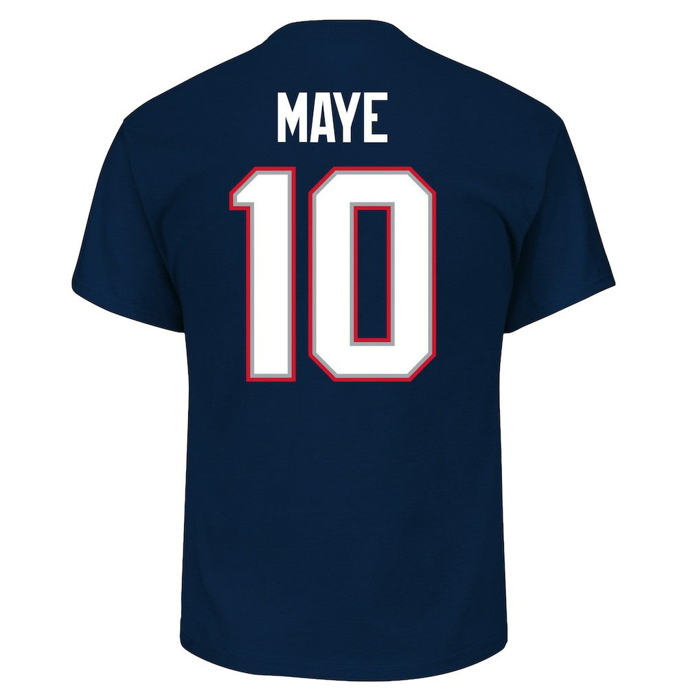 Drake Maye New England Patriots Big & Tall Player Name & Number T-Shirt - Navy discount