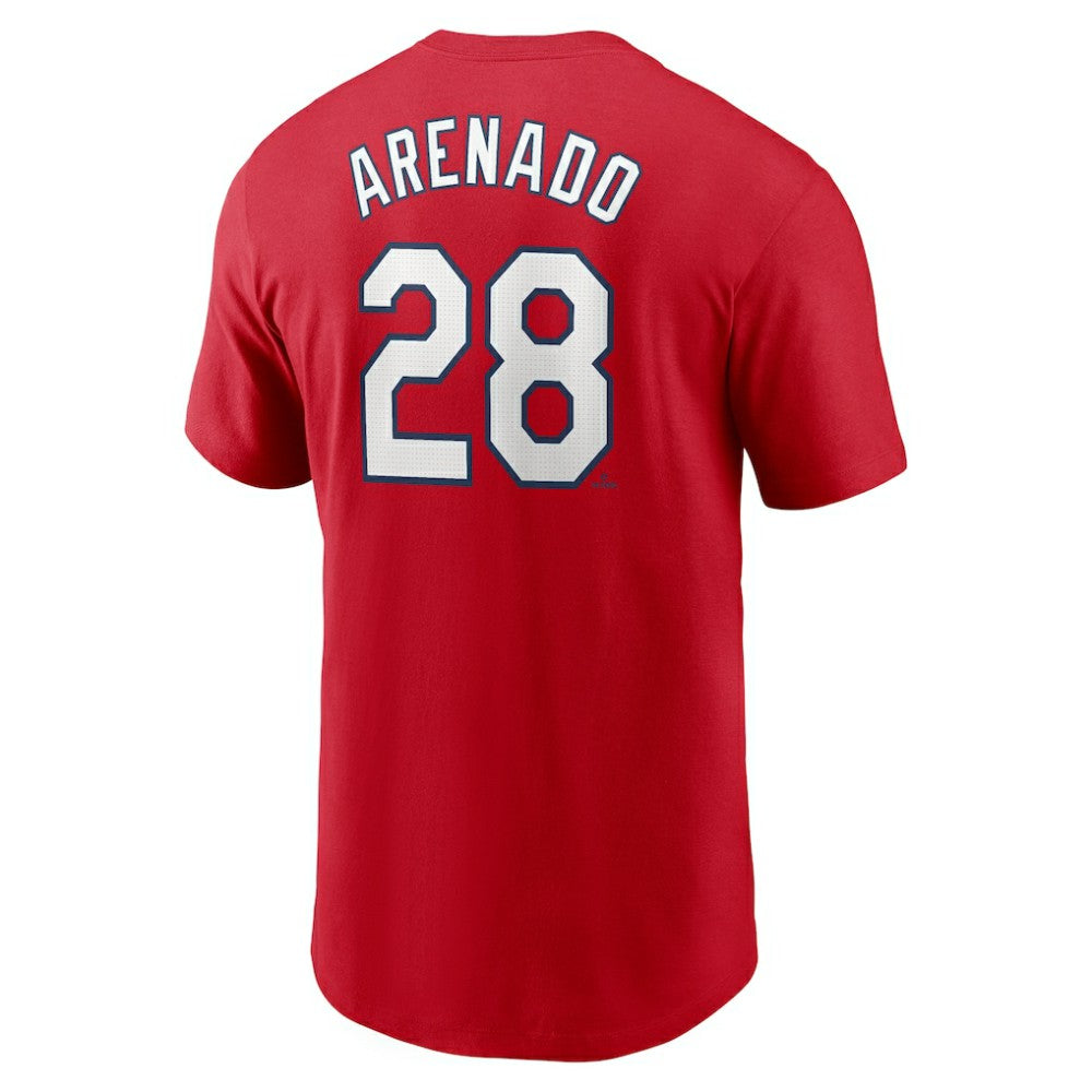 Nolan Arenado St. Louis Cardinals 2024 City Connect Fuse Name & Number T-Shirt - Red | Nike