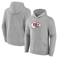 Kansas City Chiefs Deliver Fleece Pullover Hoodie - Heather Gray for sale