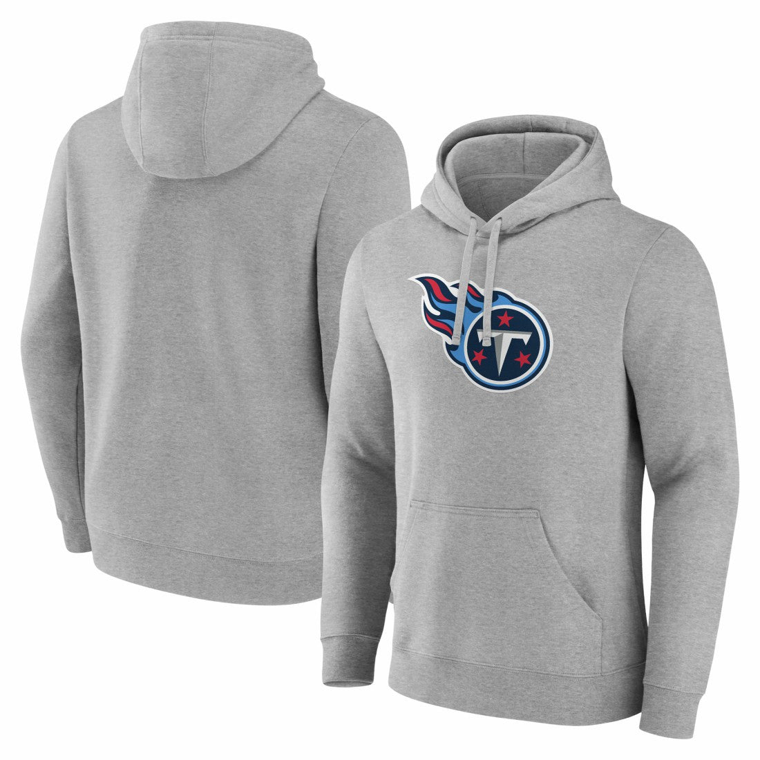 Tennessee Titans Deliver Fleece Pullover Hoodie - Heather Gray cheap