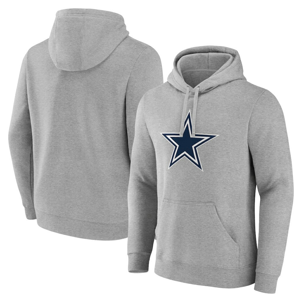 Dallas Cowboys Deliver Fleece Pullover Hoodie - Heather Gray sale