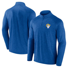 Los Angeles Rams Head-to-Head Raglan Quarter-Zip Jacket - Royal sale