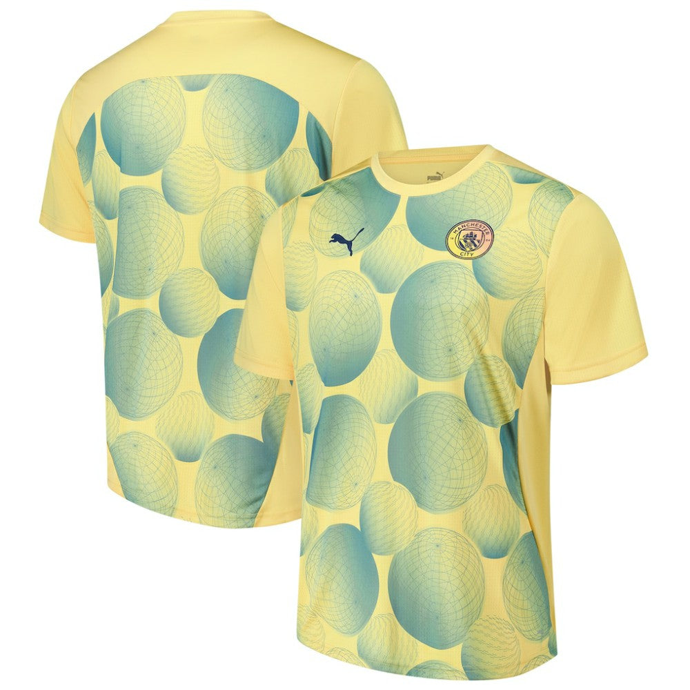 Manchester City 2024/25 Pre-Match Jersey - Gold | Puma on sale