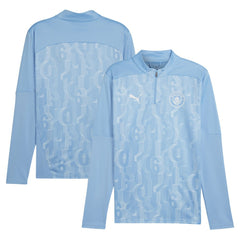 Manchester City 2024/25 Pre-Match dryCELL Quarter-Zip Top - Light Blue | Puma shop