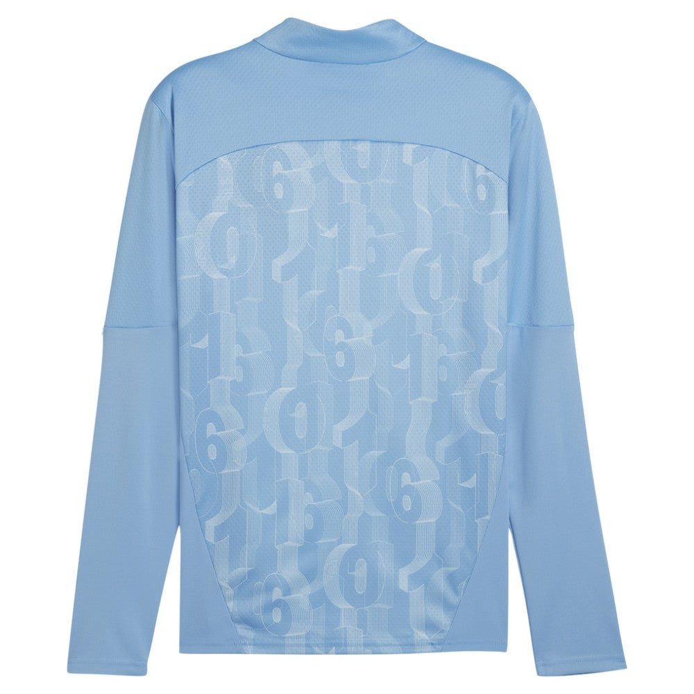 Manchester City 2024/25 Pre-Match dryCELL Quarter-Zip Top - Light Blue | Puma shop