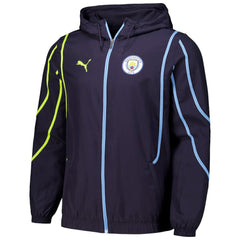 Manchester City 2024/25 Pre-Match Anthem dryCELL Full-Zip Hoodie Jacket - Navy | Puma online