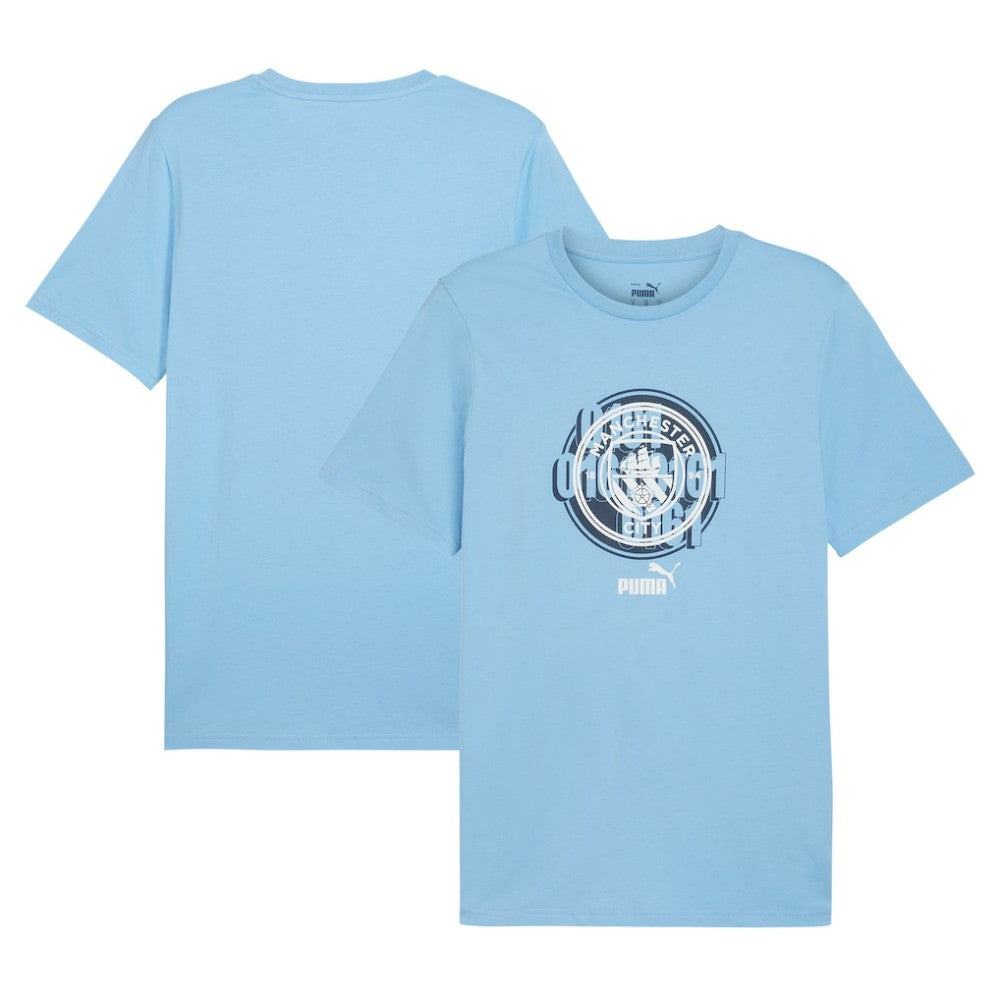 Manchester City ftblCulture T-Shirt - Light Blue | Puma discount