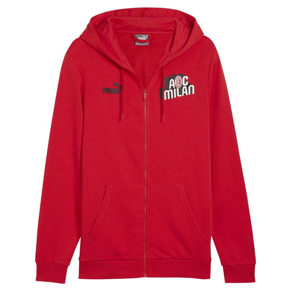 AC Milan ftblCulture Full-Zip Hoodie - Red | Puma cheap
