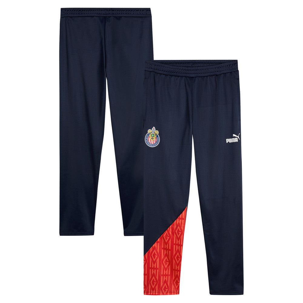 Chivas 2024/25 ftblCulture dryCELL Track Pants - Navy | Puma on sale