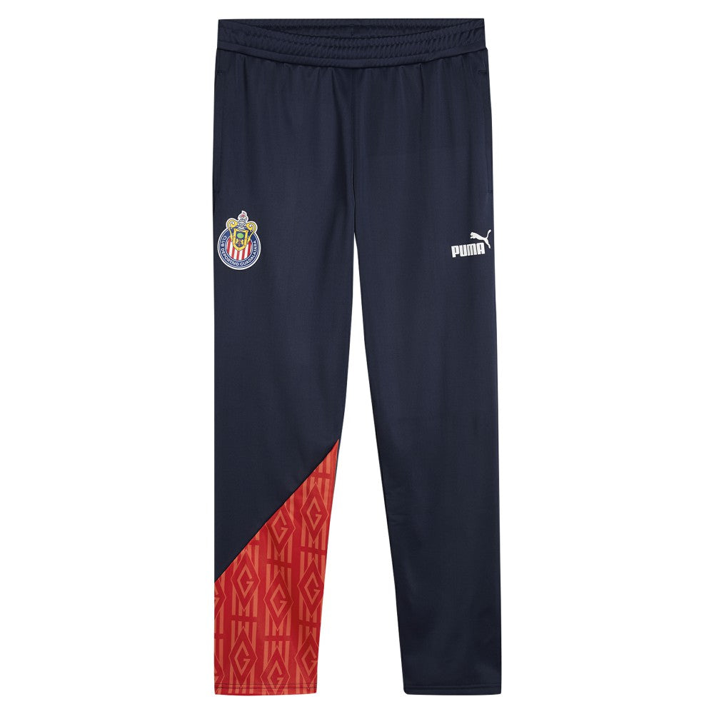 Chivas 2024/25 ftblCulture dryCELL Track Pants - Navy | Puma on sale