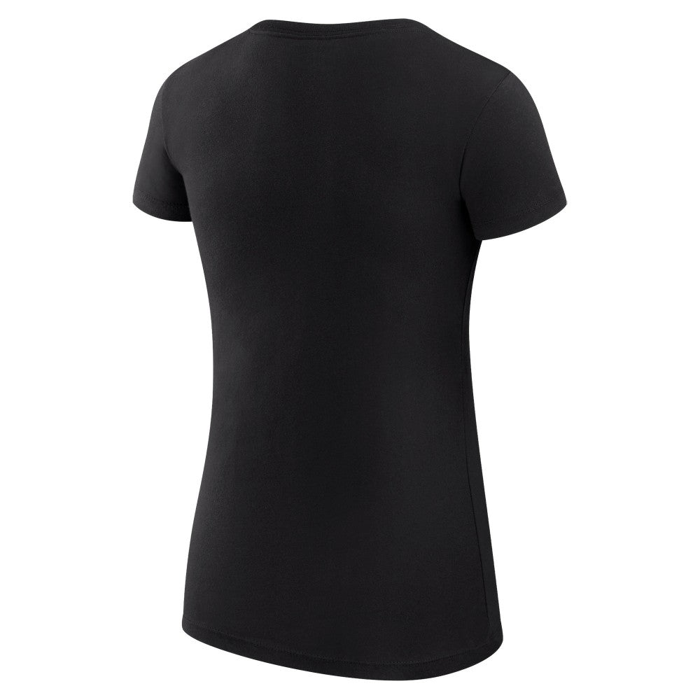 Cincinnati Reds G-III 4Her by Carl Banks Women's Super-Slim Fit Lightweight Team Logo Graphic T-Shirt - Black