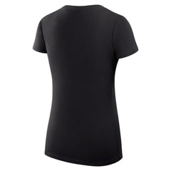 San Francisco Giants G-III 4Her by Carl Banks Women's Super-Slim Fit Lightweight Team Logo Graphic V-Neck T-Shirt - Black