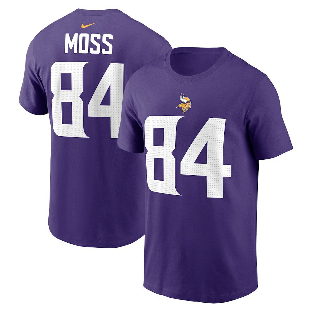 Randy Moss Minnesota Vikings Retired Player Name & Number T-Shirt - Purple | Nike sale