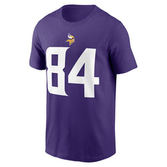Randy Moss Minnesota Vikings Retired Player Name & Number T-Shirt - Purple | Nike sale