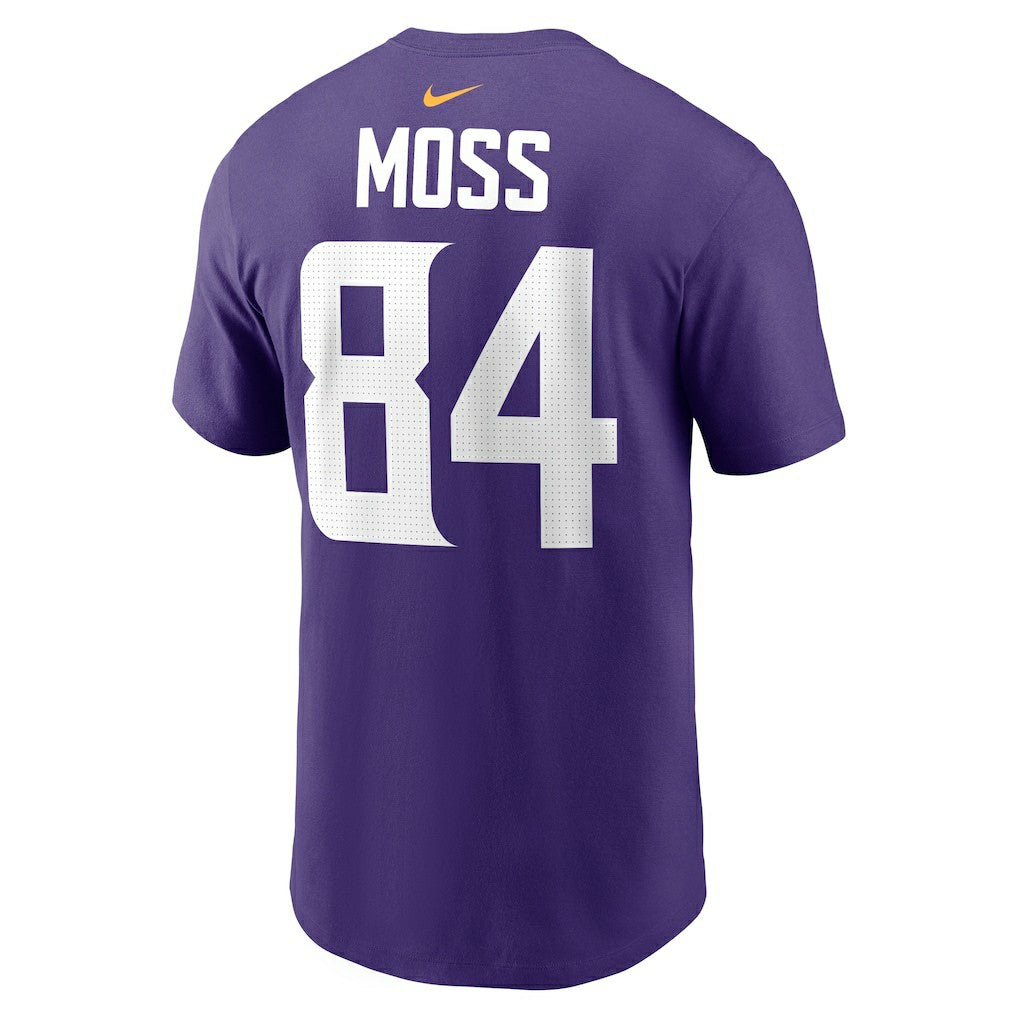 Randy Moss Minnesota Vikings Retired Player Name & Number T-Shirt - Purple | Nike sale