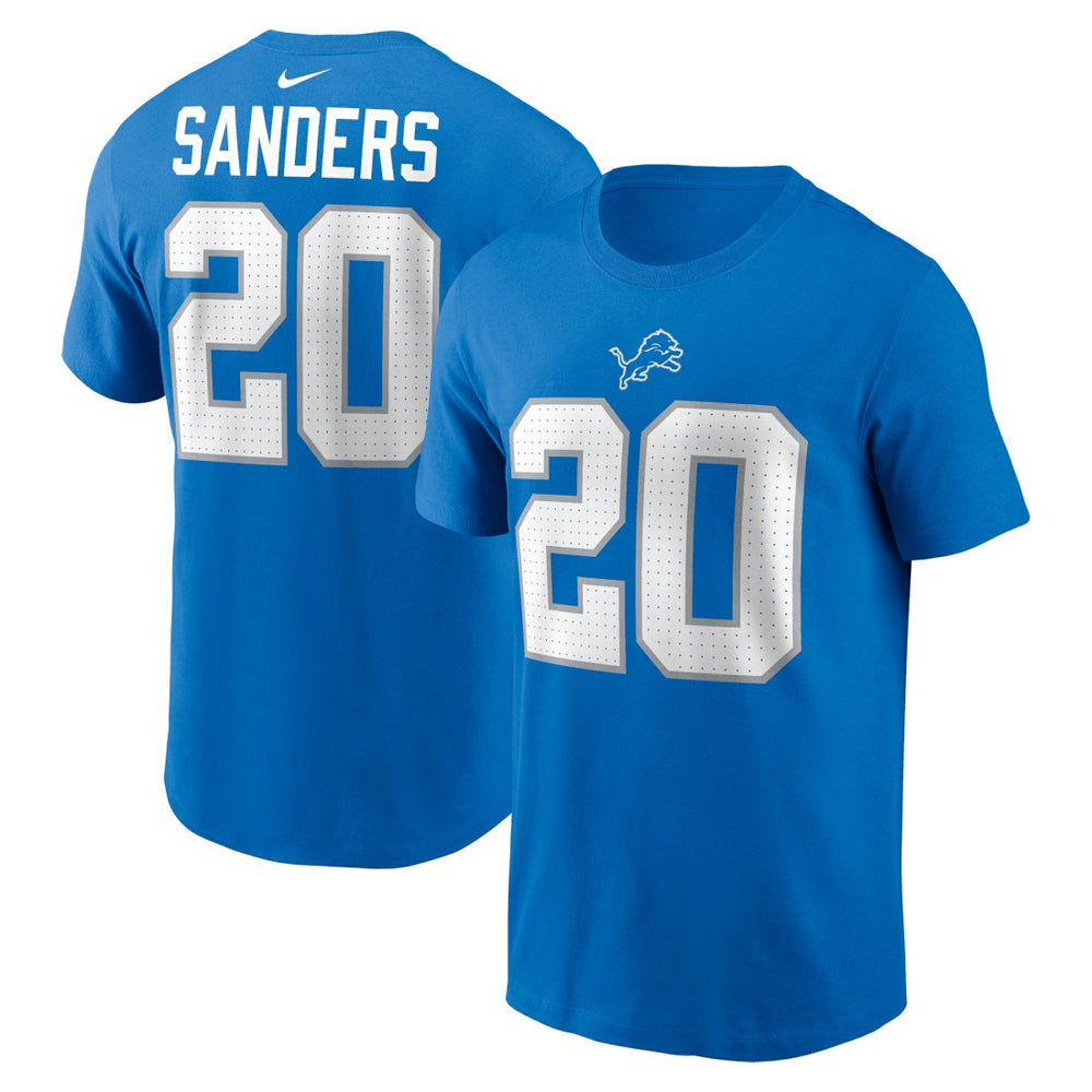 Barry Sanders Detroit Lions Retired Player Name & Number T-Shirt - Blue | Nike discount