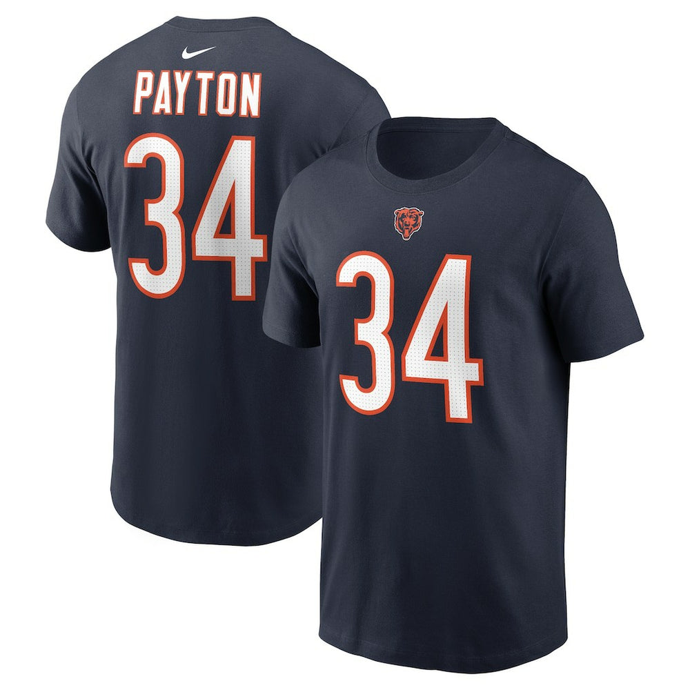 Walter Payton Chicago Bears Retired Player Name & Number T-Shirt - Navy | Nike on sale
