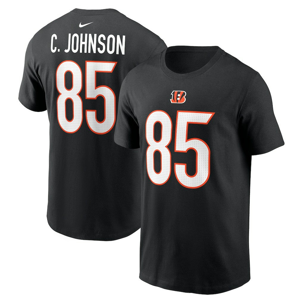 Chad Johnson Cincinnati Bengals Retired Player Name & Number T-Shirt - Black | Nike sale