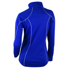 Milwaukee Brewers Women's Cooperstown Collection Shotgun 2.0 Omni-Wick Quarter-Zip Top - Royal | Columbia