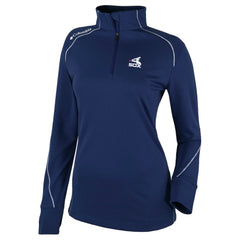 Chicago White Sox Women's Cooperstown Collection Shotgun 2.0 Omni-Wick Quarter-Zip Top - Navy | Columbia