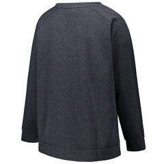 Las Vegas Raiders Profile Women's Plus Size Acid Wash Raglan Sweatshirt - Charcoal outlet